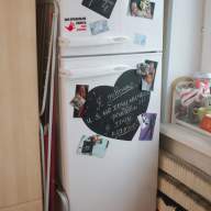 Магнитная доска на холодильник &quot;Сердце&quot; - Магнитная доска на холодильник "Сердце"